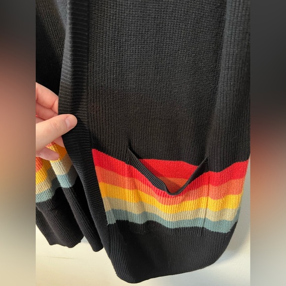 Torrid Rainbow Striped Cardigan - Picture 4 of 10